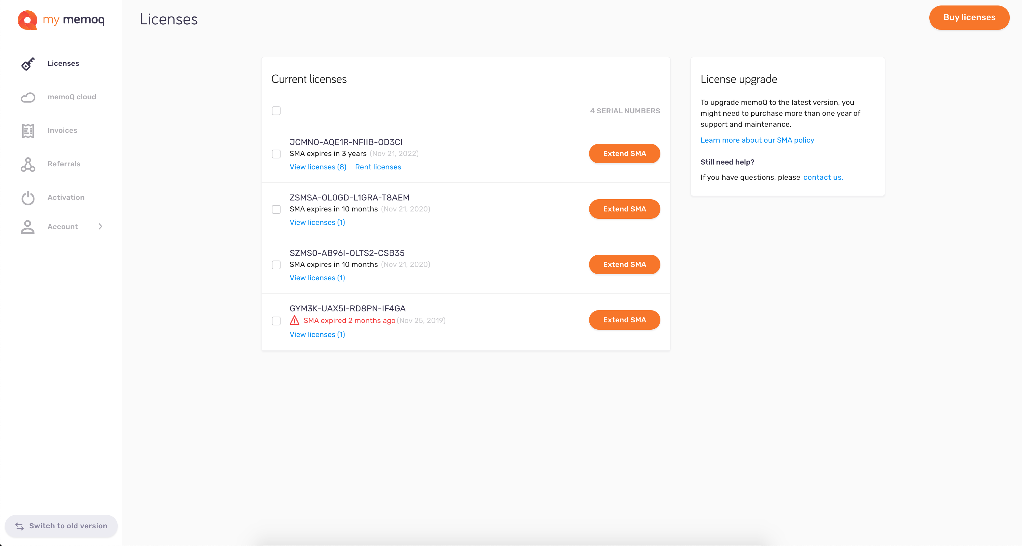 memoQ Online Store Revamp